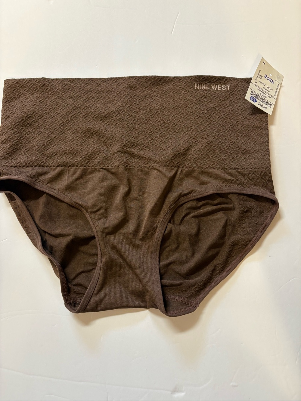 Nine West High-Waist Brown panty shaper Briefs xL